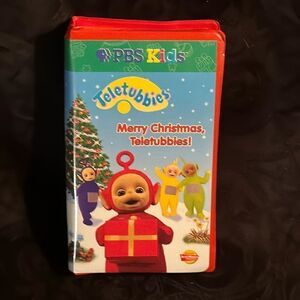 PBS KIDS TELETUBBIES CHRISTMAS VCR SET
